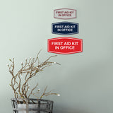 Signs ByLITA Fancy First Aid Kit in Office Sign