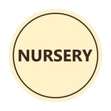 Signs ByLITA Circle Nursery Sign