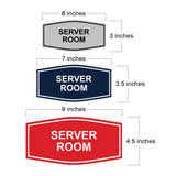 Signs ByLITA Fancy Server Room Sign