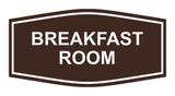 Signs ByLITA Fancy Breakfast Room Sign
