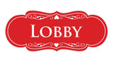 Signs ByLITA Designer Lobby Sign