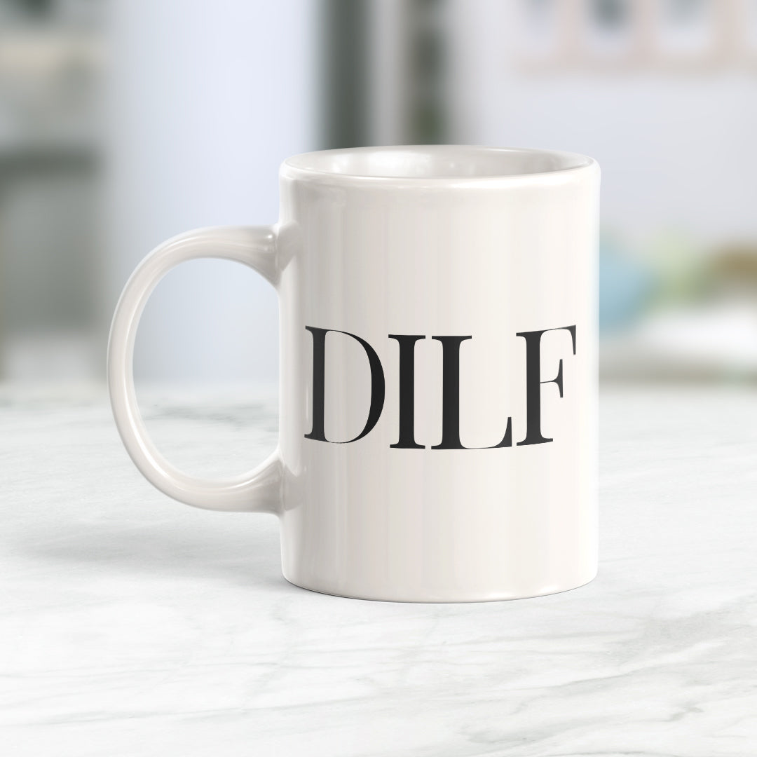 DILF 11oz Coffee Mug - Funny Novelty Souvenir