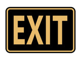 Signs ByLITA Classic Framed Exit Sign