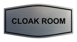 Signs ByLITA Fancy Cloak Room Sign