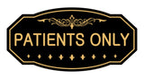 Victorian Patient Only Sign