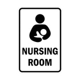 Portrait Round Nursing Room Sign