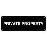 Standard Private Property Sign