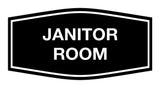 Signs ByLITA Fancy Janitor Room Sign