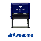 AWESOME Teacher Self Inking Rubber Stamp
