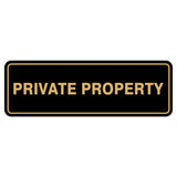 Standard Private Property Sign