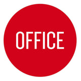 Circle OFFICE Wall / Door Sign