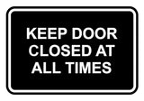 Signs ByLITA Classic Framed Keep Door Closed At All Times Sign