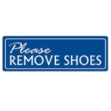 Standard Please Remove Shoes Wall Door Sign