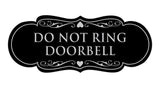 Signs ByLITA Designer Do Not Ring Doorbell Sign