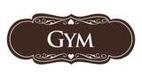 Signs ByLITA Designer Gym Sign