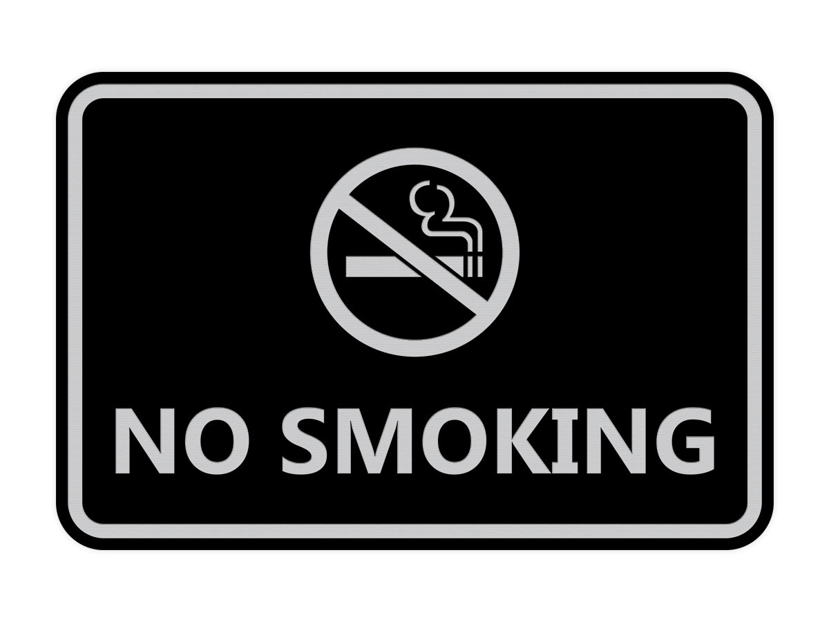 Signs ByLITA Classic Framed No Smoking Sign
