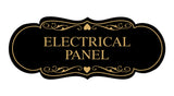 Signs ByLITA Designer Electrical Panel Sign