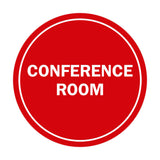Signs ByLITA Circle Conference Room Sign