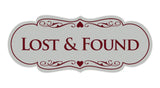 Signs ByLITA Designer Lost & Found Sign