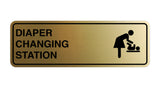 Signs ByLITA Standard Diapers Changing Station Sign