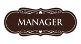 Signs ByLITA Designer Manager Sign