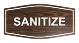 Signs ByLITA Fancy Sanitize Sign