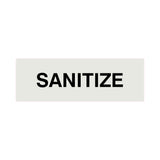Signs ByLITA Basic Sanitize Sign