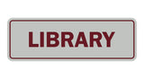 Signs ByLITA Standard Library Sign