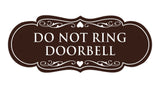 Signs ByLITA Designer Do Not Ring Doorbell Sign