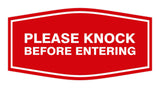 Signs ByLITA Fancy Please Knock Before Entering Sign