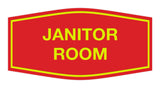 Signs ByLITA Fancy Janitor Room Sign