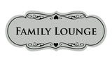 Signs ByLITA Designer Family Lounge Sign