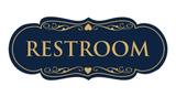 Designer Restroom Sign