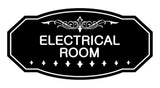 Victorian Electrical Room Sign