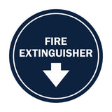 Signs ByLITA Circle Fire Extinguisher Sign