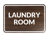 Signs ByLITA Classic Framed Laundry Room