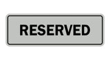 Signs ByLITA Standard Reserved Sign