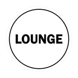 Signs ByLITA Circle Lounge Sign