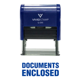 Documents Enclosed Self Inking Rubber Stamp