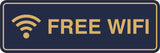 Signs ByLITA Standard Free WiFi Sign