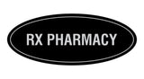 Signs ByLITA Oval RX Pharmacy Sign