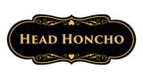 Signs ByLITA Designer Head Honcho Sign