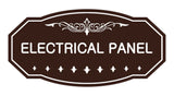 Victorian Electrical Panel Sign