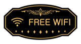 Victorian Free Wifi Sign
