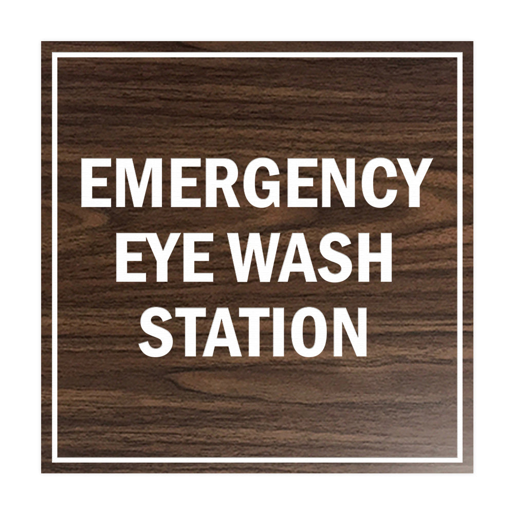 Square Emergency Eye Wash Station Sign with Adhesive Tape, Mounts On A – All Quality square-emergency-eye-wash-station-sign-with-adhesive-tape-mounts-on-a-all-quality