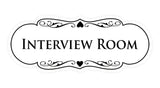 Signs ByLITA Designer Interview Room Sign