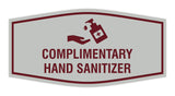 Fancy Complimentary Hand Sanitizer Sign