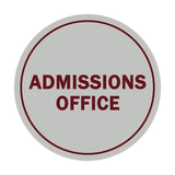 Signs ByLITA Circle Admissions Office Sign