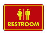 Signs ByLITA Classic All Gender Restroom Sign