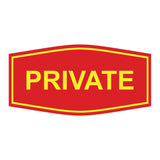 Fancy Private Sign